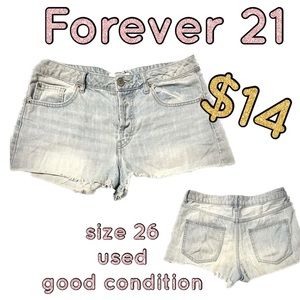 Forever 21 Jean shorts